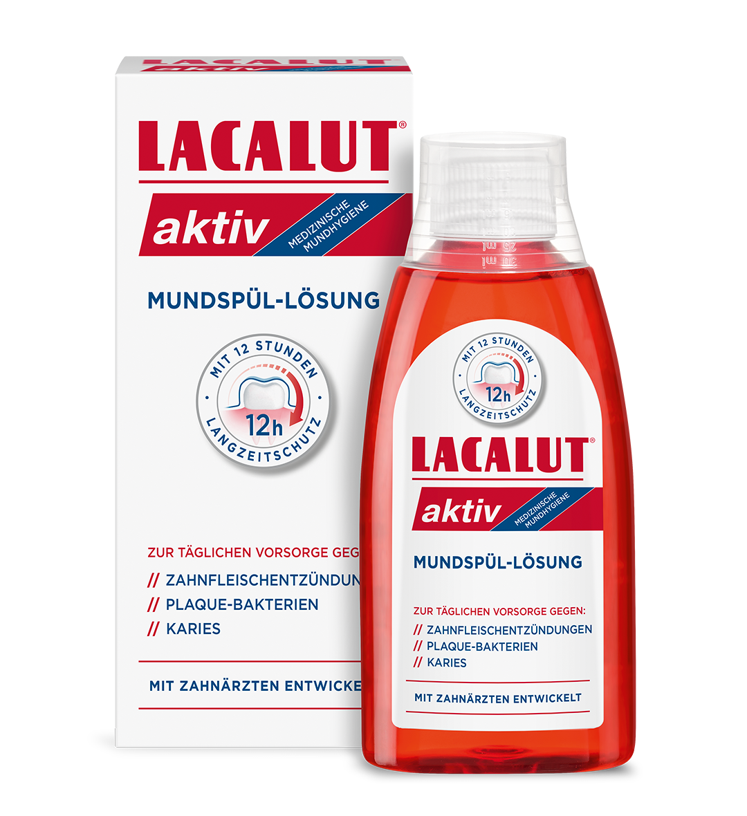 LACALUT® aktiv Mundspül-Lösung 