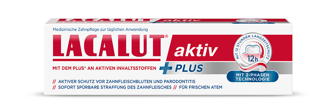 LACALUT® aktiv PLUS Zahncreme